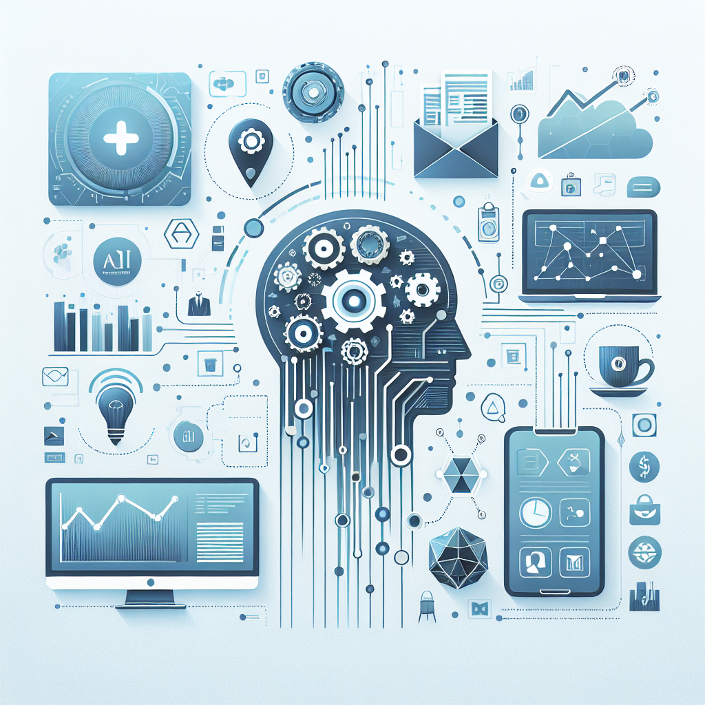 Ilustração representando o conteúdo do artigo Bom Negócio com Inteligência Artificial: 7 Estratégias Para Empresas Lucrativas e Competitivas