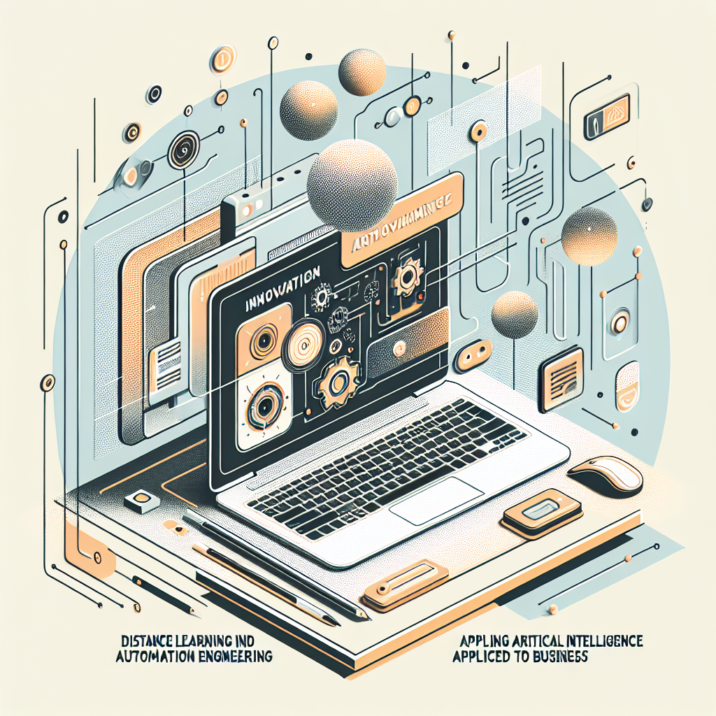 Ilustração representando o conteúdo do artigo Engenharia de Controle e Automação EAD: Como Aplicar IA Nos Negócios e Alavancar Resultados