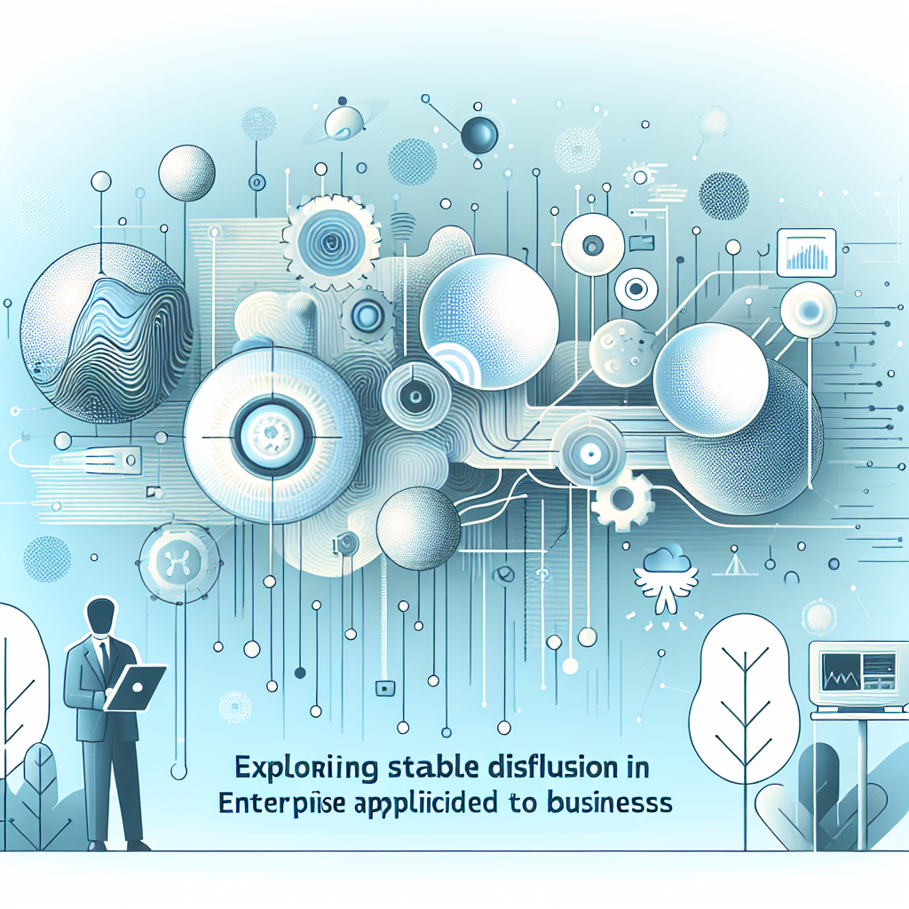 Ilustração representando o conteúdo do artigo Exploring Stable Diffusion in Enterprise AI