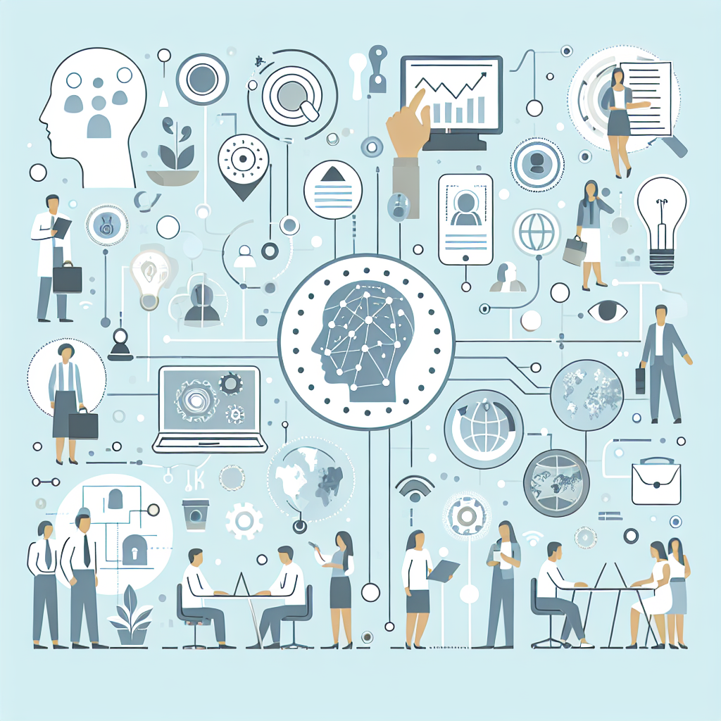 Ilustração representando o conteúdo do artigo Ferramentas de IA para Empresas: 7 Aplicações Práticas e Como Transformar seu Negócio Hoje