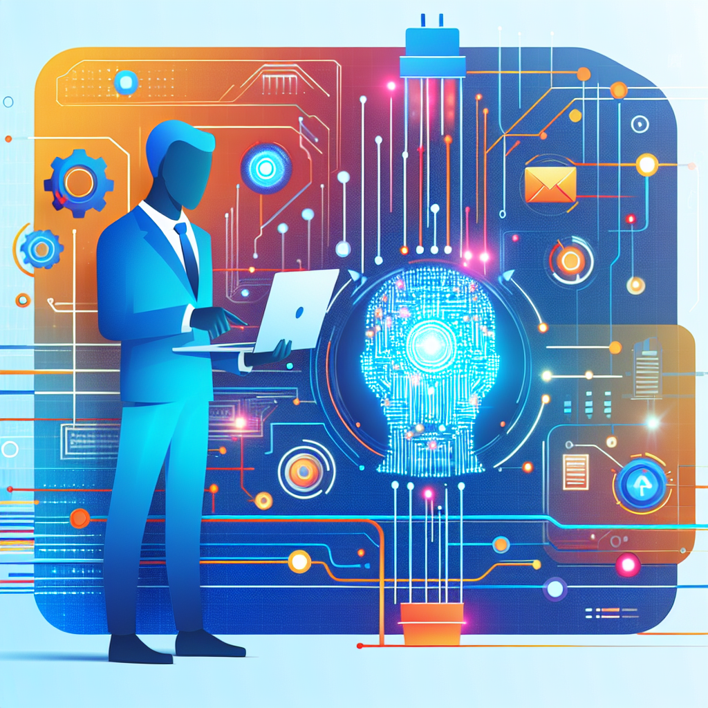 Ilustração representando o conteúdo do artigo Governança Corporativa e Inteligência Artificial: 7 Estratégias para Empresas Vencedoras