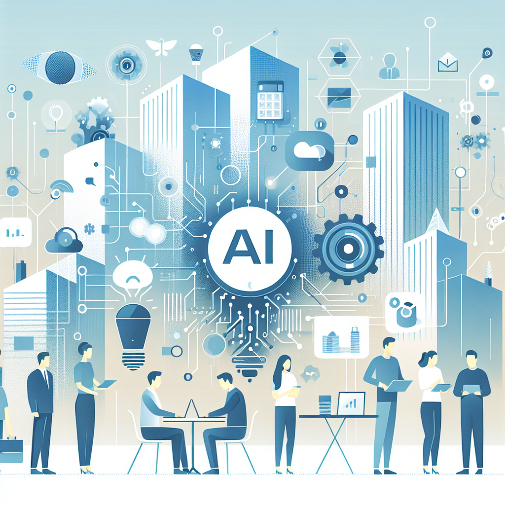 Ilustração representando o conteúdo do artigo Governança de IA: 7 Passos Essenciais Para Aplicar Inteligência Artificial Com Segurança e Eficiência Empresarial
