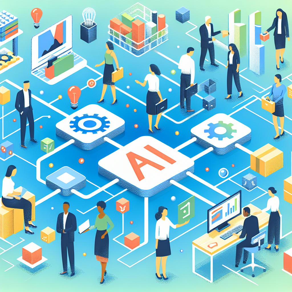 Ilustração representando o conteúdo do artigo Otimização de Supply Chain com IA: 7 Benefícios e Como Implementar na Sua Empresa