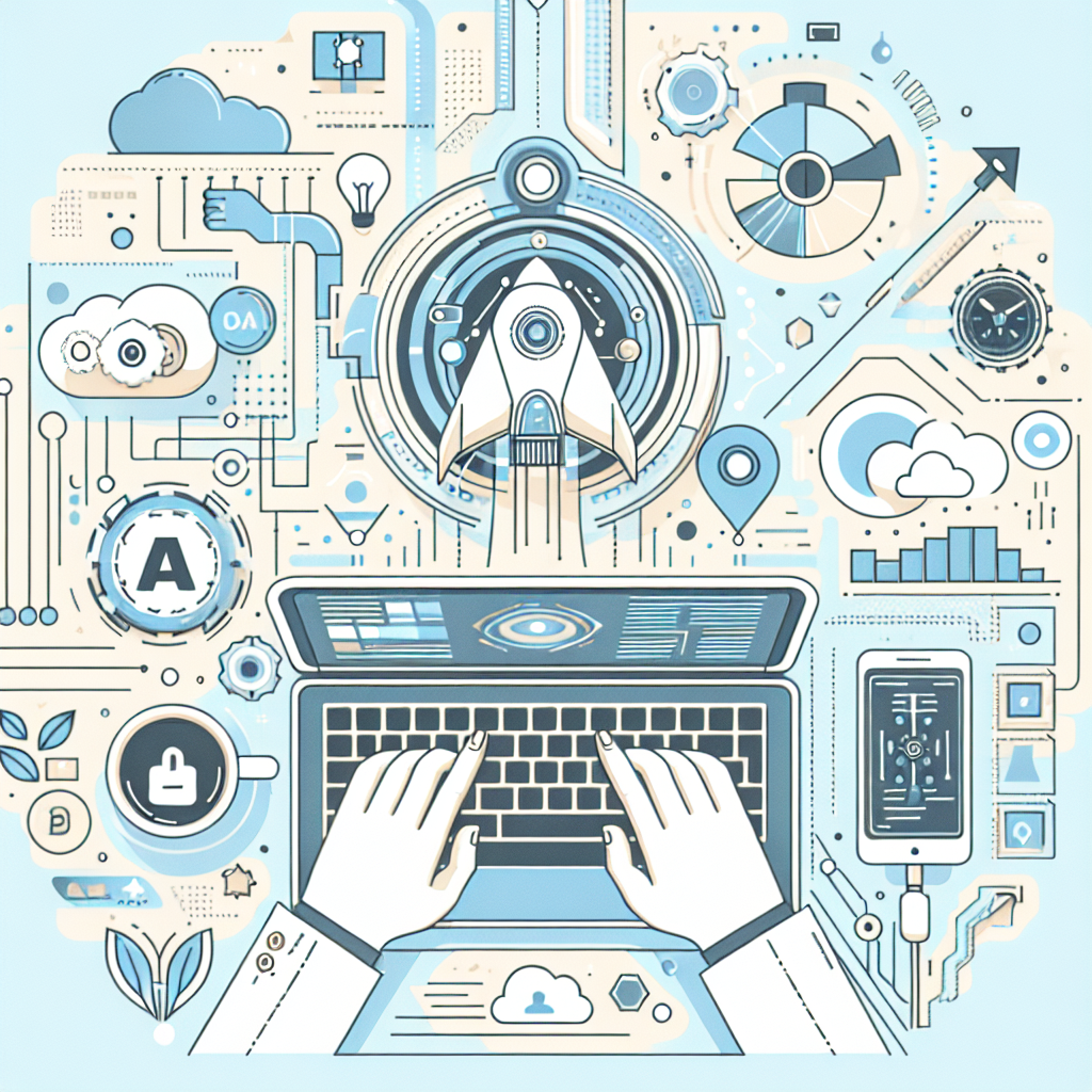 Ilustração representando o conteúdo do artigo Potencialize Seu Negócio com Nuvemshop: 4 Estratégias de IA que Já Estão Transformando Empresas